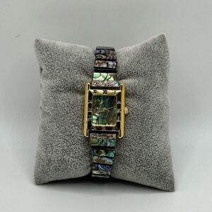 Vintage Abalone Stretchy Band Women’s Watch